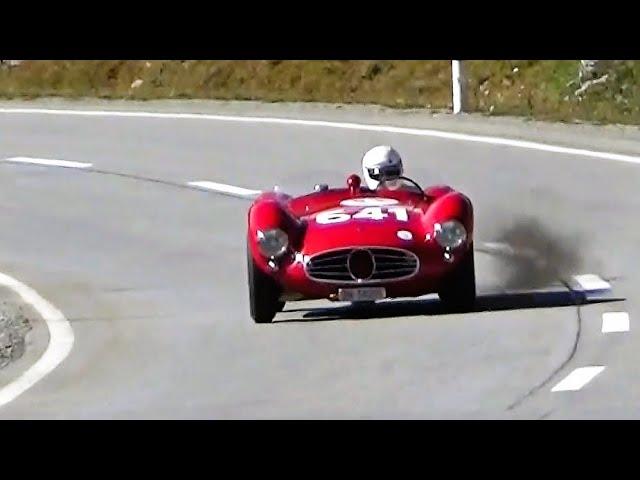 Maserati A6GCS/53 Fantuzzi in Swiss hill climb race