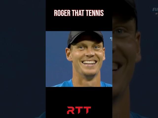 Federer FLABBERGASTS Everyone #federer #tennis #berdych