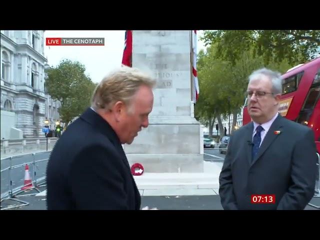 Rich Hughes of The Western Front Association on BBC Breakfast