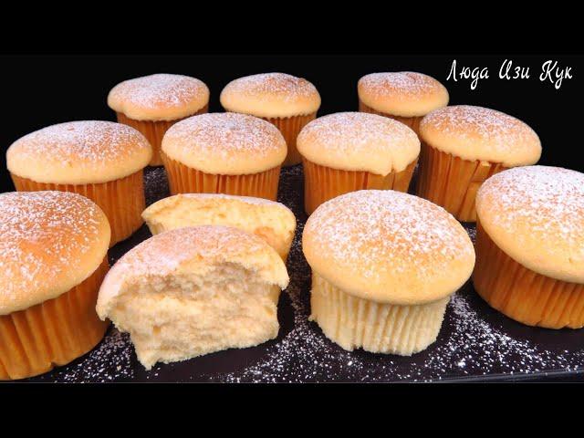  Cottage cheese cupcakes. Cottage cheese muffins. Cottage cheese dessert #LudaEasyCook