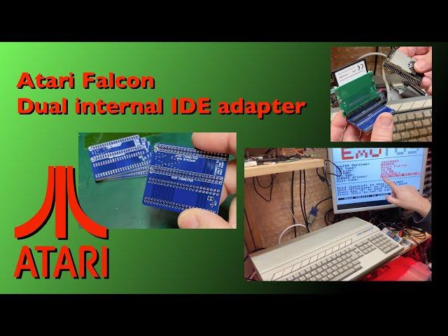 Atari Falcon Dual Internal IDE Adapter