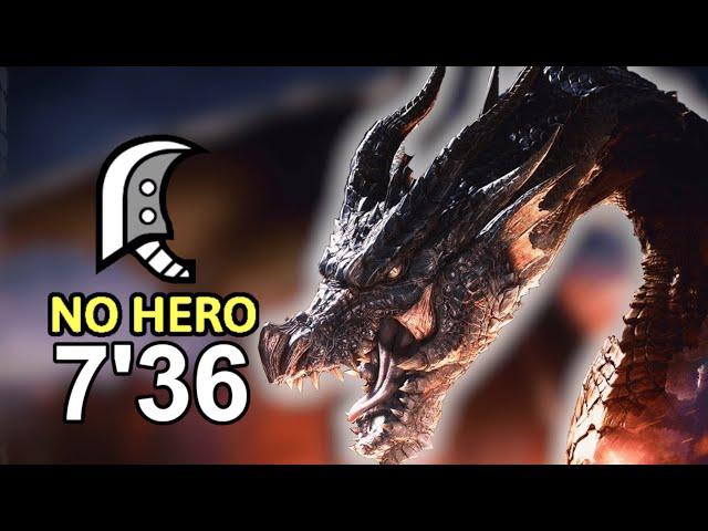 〖MHW:IB〗 Great Sword vs. Fatalis | 7'36'25 | Freestyle | No Heroics/Palico