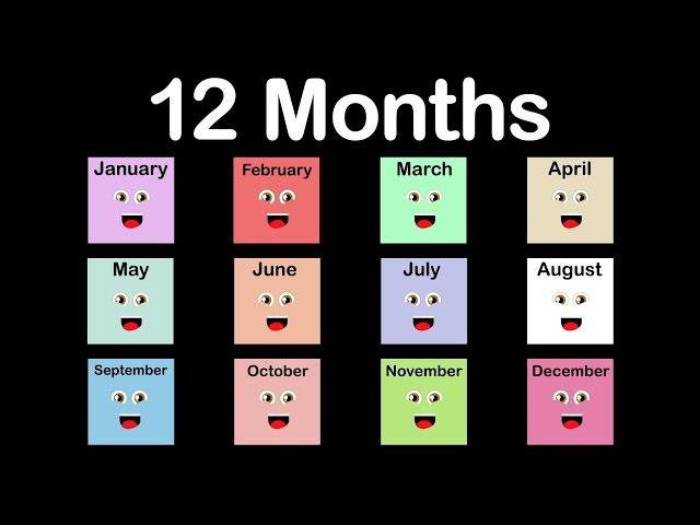 Months of the Year Song/12 Months of the Year Song/Calendar Song