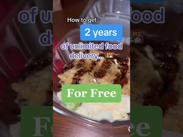 How to get 2 years of FREE unlimited GrubHub food delivery…