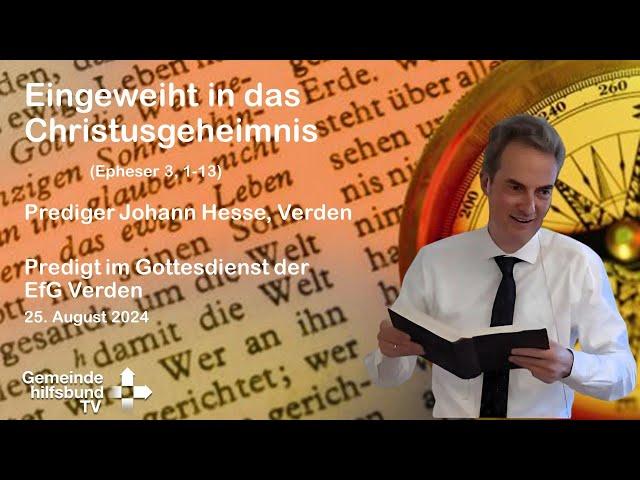 Eingeweiht in das Christusgeheimnis