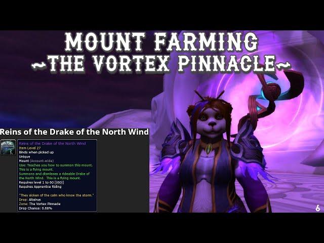 World of Warcraft | Mount Farming | Drake of the North Wind