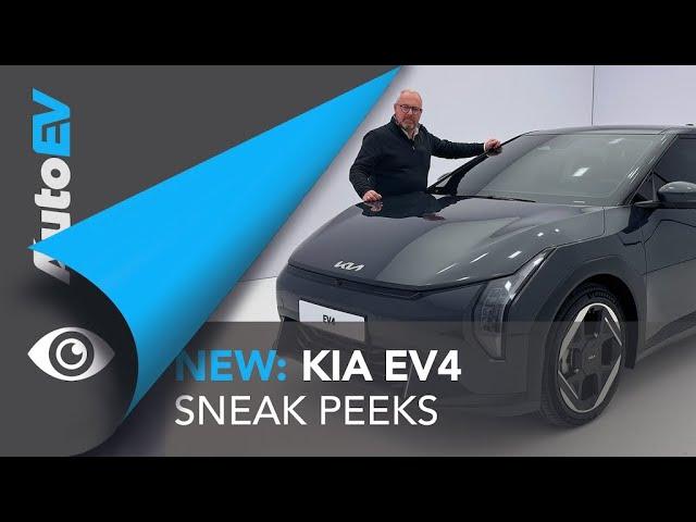 Sneak Peek - Kia EV4 - Kia's next knockout