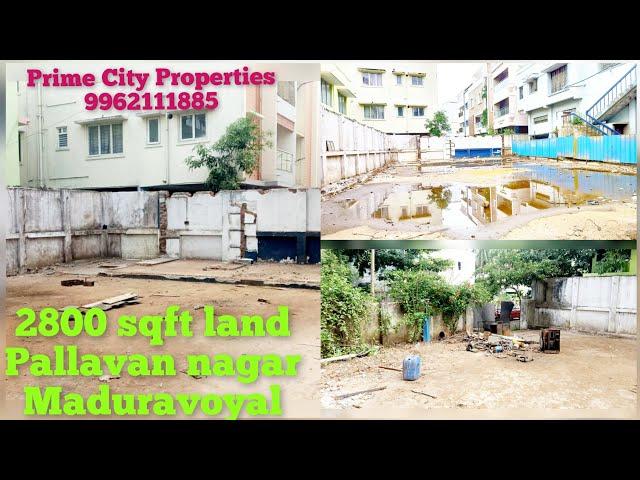 Approved Residential Land Sale in Pallavan nagar Maduravoyal Chennai 1389 #northfacing #landforsale