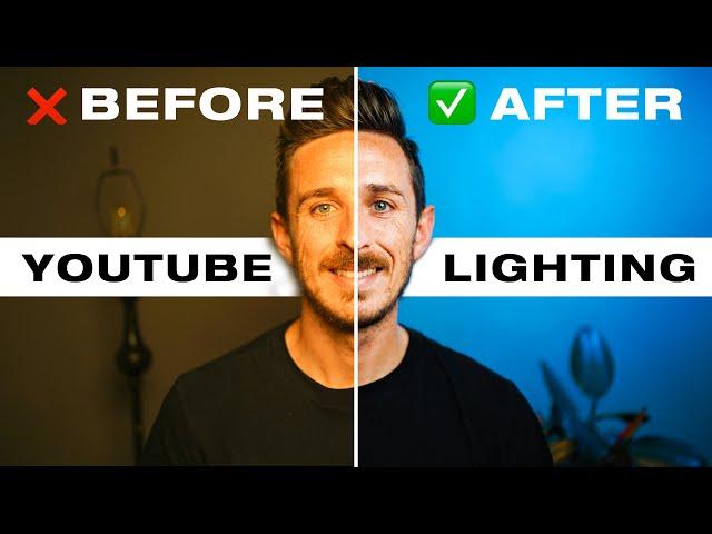 Youtube VIDEO LIGHTING tutorial! Easy guide to make your videos look Professional!