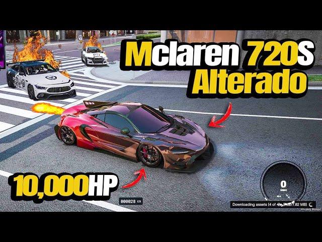 RDJAVI: Modifico Mi Nuevo Mclaren 720S Para Poder Escapar de La Poolicia #rdjavi #gta #roleplay