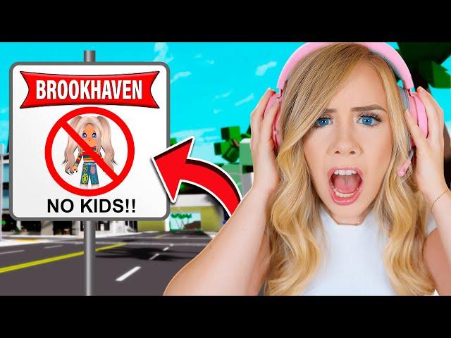 Kids Were BANNED From This Side Of BROOKHAVEN…