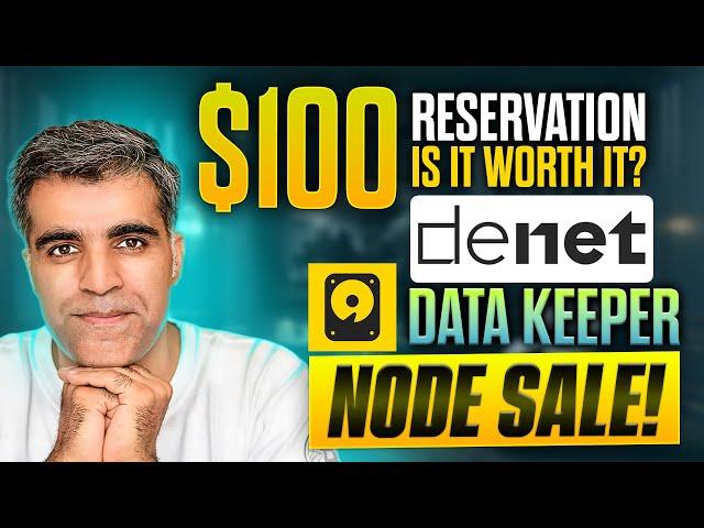 DataKeeper Node Sale LIVE! DeNetPro (DePIN) - Airdrop & Tokenomics Explained 