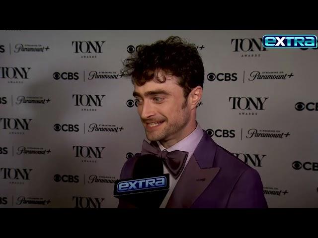 Daniel Radcliffe Couldn't Wait to Celebrate FIRST Tonys Win with Son (Exclusive)