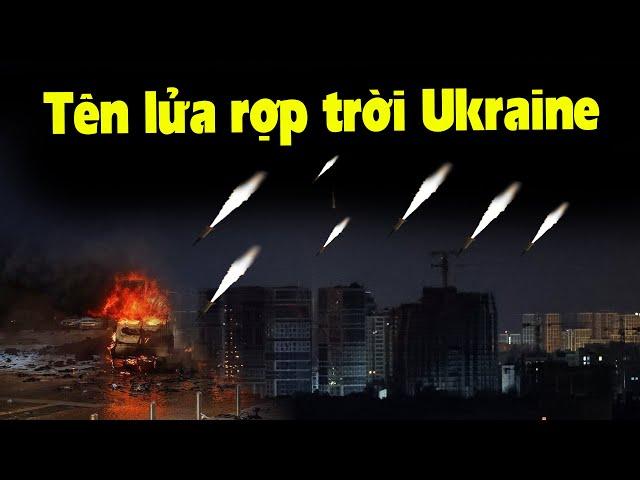 Tên lửa UAV bay kín trời Ukraine, Nga trả thù lớn chưa từng có