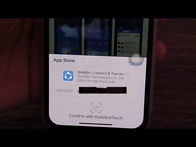 Assistive Touch is Off To Confirm With Face ID Turn On Assistive Touch in Settings After Update.