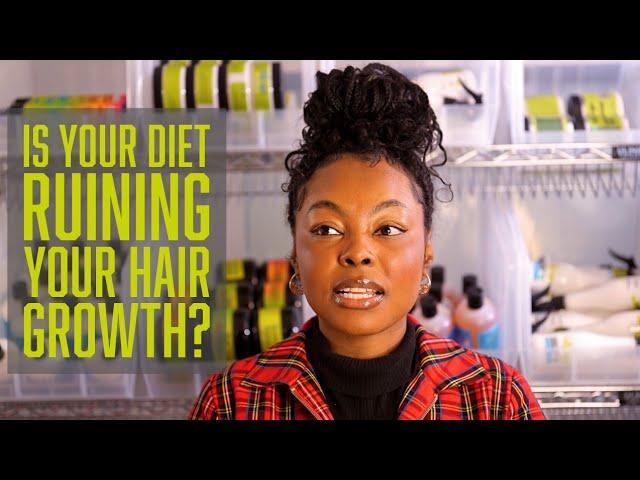 Is your diet hurting your hair growth? Here are foods you should be eating to optimize hair growth!