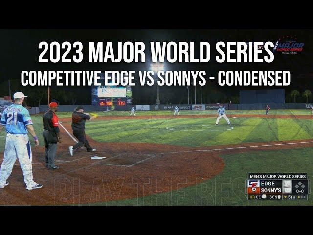 Competitive Edge vs Sonny's - 2023 Major World Series