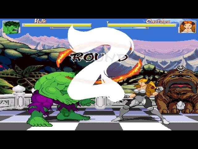 DC vs Marvel Blackest Night [ Hulk vs Cristalys ]