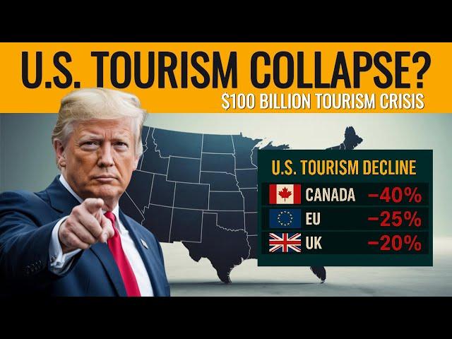 America’s Tourism Collapse: The $100 Billion Crisis No One Is Talking About