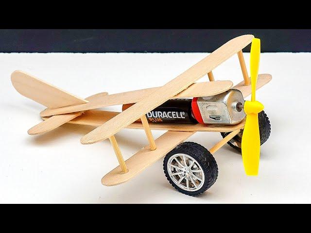 Kullanılabilen GERÇEK bir Minyatür Uçak Yaptım ️