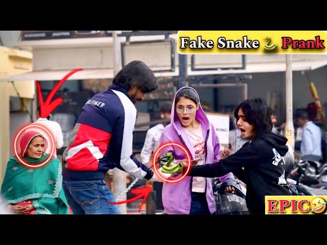 Fake Snake  Prank  || Funny || Ayanpranktv || Prank in India