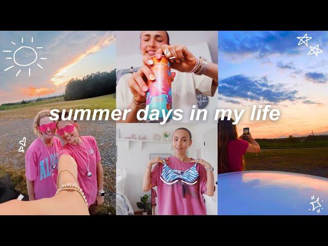 summer days in my life ‍️ *friends, nails, hauls, vbs, + more*