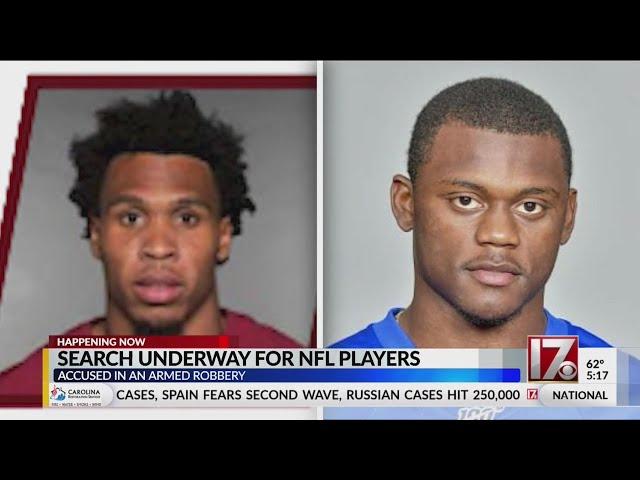 2 NFL players wanted for armed robbery