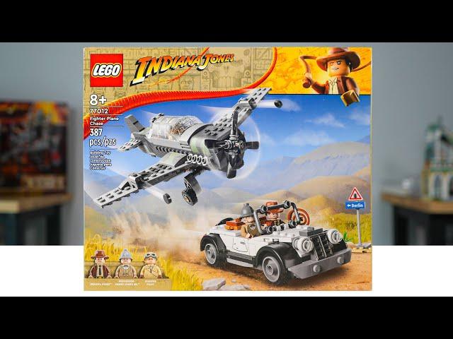 LEGO Indiana Jones 77012 FIGHTER PLANE CHASE Review! (2023)