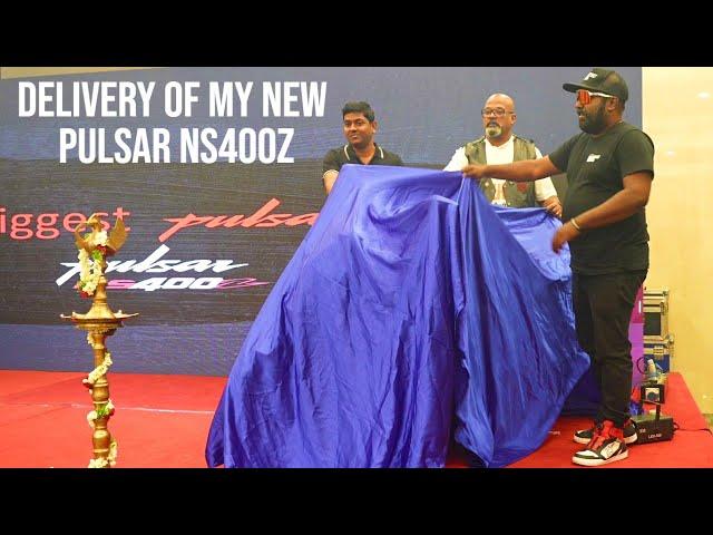 Taking Delivery of Bajaj Pulsar NS400Z | Fastest Pulsar