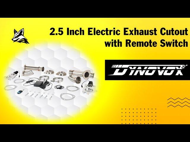 DynoVox Electric Exhaust Cutouts丨Tested on mustang GT From @GearHeadz Garage