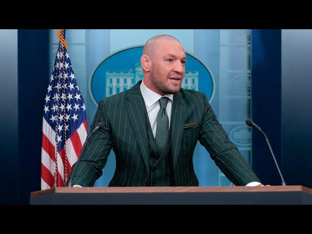 Conor McGregor lauded for ‘exceptional’ speech at White House