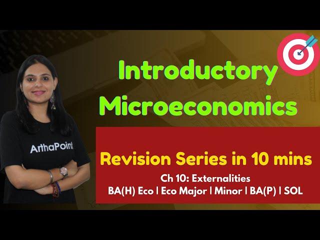 Introductory Microeconomics Revision | Principles of Microeconomics | Eco(H) Sem 1 | Major | Ch 10