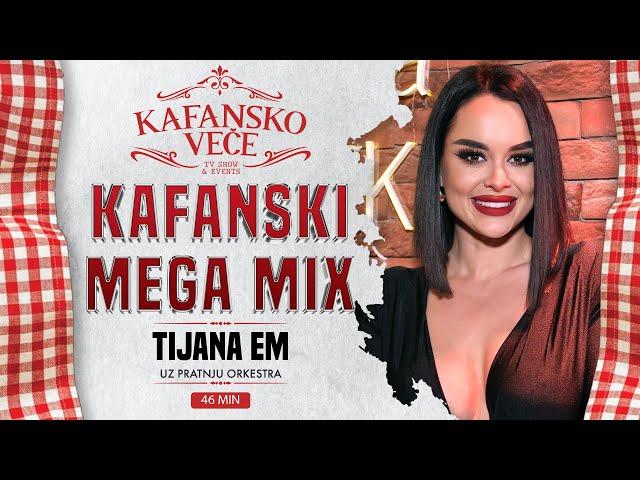 TIJANA EM - KAFANSKI MEGA MIX2 46MIN | UZIVO | (ORK. ACE STOJNEVA) | 2024 | KAFANSKO VECE