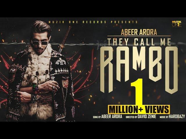 They Call me RAMBO || Abeer Arora ft. Manj Musik || Hardbazy || Official Video