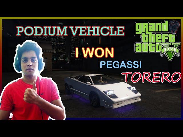 GTA 5 ONLINE PODIUM VEHICLE || I WON PODIUM VEHICLE || PEGASSI TORERO REVIEW || GTA 5 ONLINE