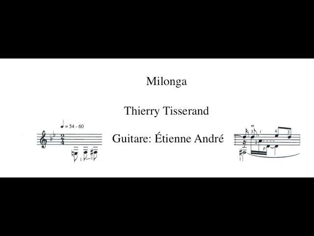 Thierry Tisserand - Milonga