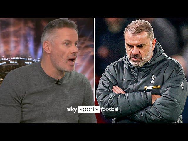 "When do Tottenham ever win a big game?" | Carra says Spurs' loss to Liverpool was never in doubt