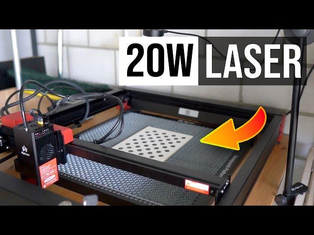 20w Dioden Laser - AlgoLaser Alpha MK2 Test [deutsch]