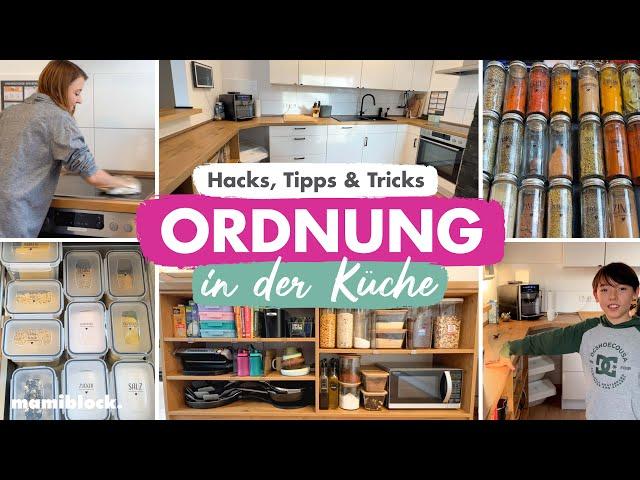 Küchen Organisation EXTREM | IKEA HACKS - Ordnung Tipps - Putztricks | mamiblock