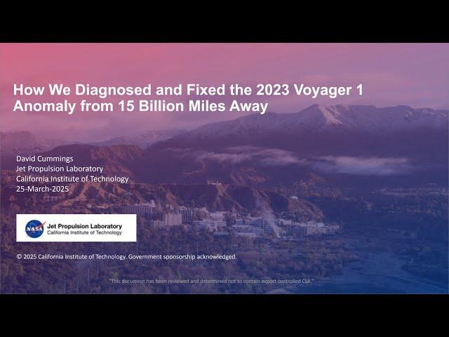 How We Diagnosed and Fixed the 2023 Voyager 1 Anomaly from 15 Billion Miles Away