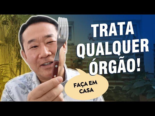 TERAPIA DO GARFO PARA TRATAR QUALQUER ÓRGÃO - CORAÇÃO, PULMÃO, FÍGADO, ESTÔMAGO | Dr. Peter Liu