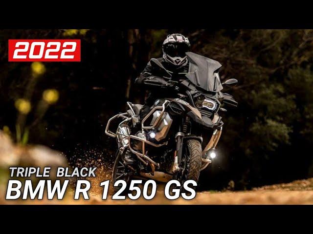 New 2022 BMW R 1250 GS Adventure Style Triple Black | All Detail