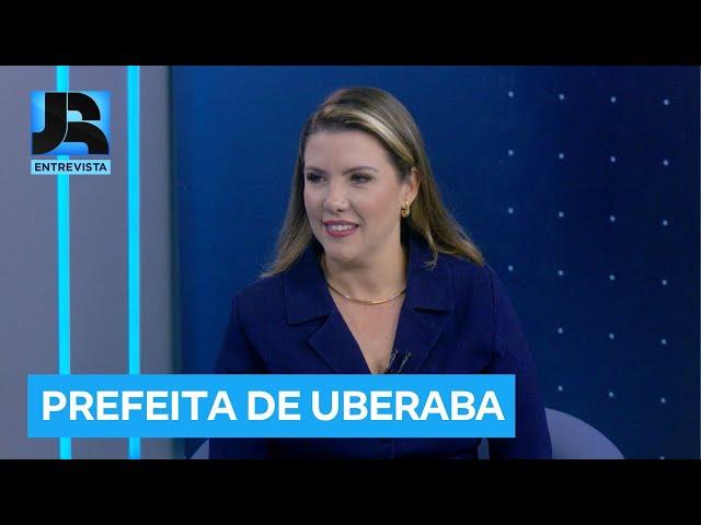 JR ENTREVISTA: 'Estou aqui para chamar mais mulheres para a política', diz prefeita de Uberaba (MG)