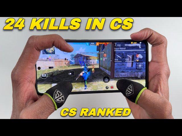 Cs ranked gameplay 24 highest kills free fire squad gameplay