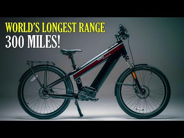 Top 5 World's Long Range Electric Bikes!