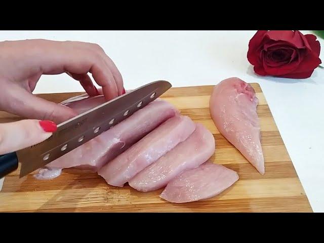 quick chicken fillet recipe! An incredibly delicious recipe for the whole family!