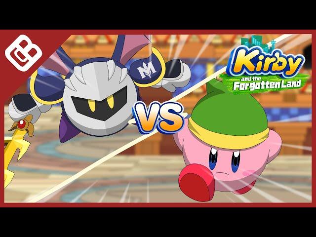 Kirby VS Meta Knight | Kirby Forgotten Land Animation