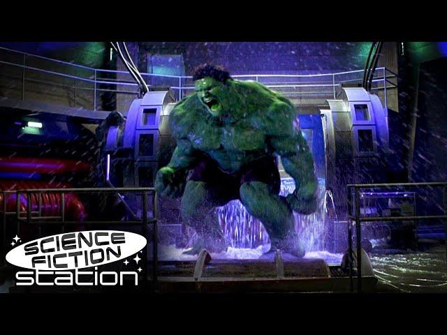 Incredible Hulk Attacks The Army Base | Hulk | Science Fiction Station