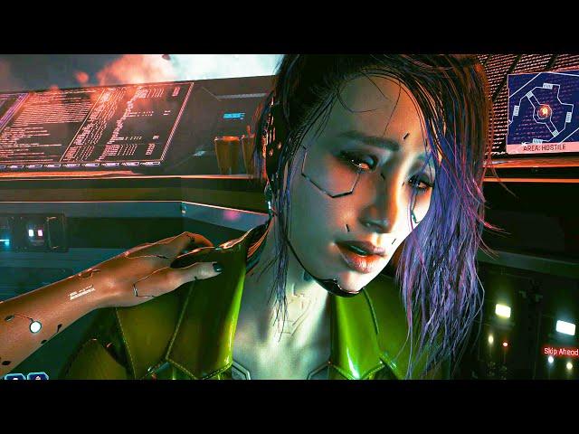 V Uses The Black Wall To Destroy Everyone Scene - Cyberpunk 2077 Phantom Liberty 2023