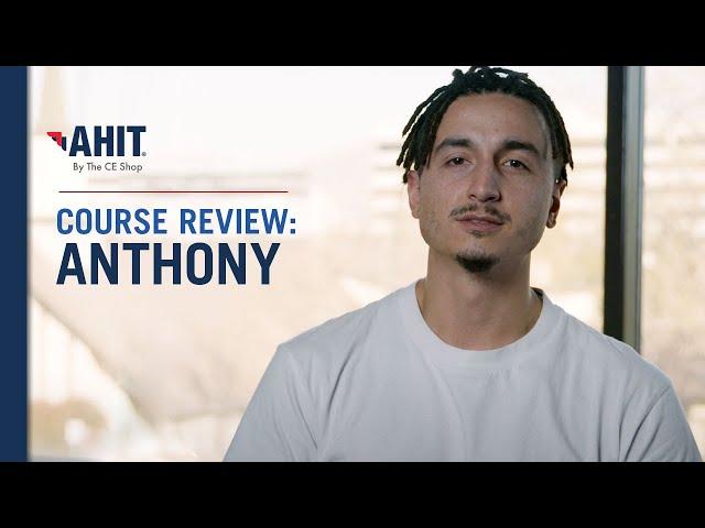 AHIT Course Review: Anthony F